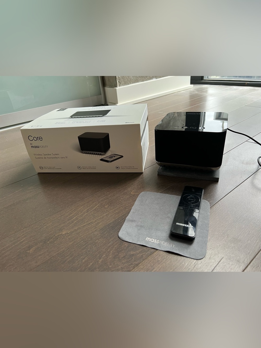 Mass Fidelity Wireless Speaker System - Black